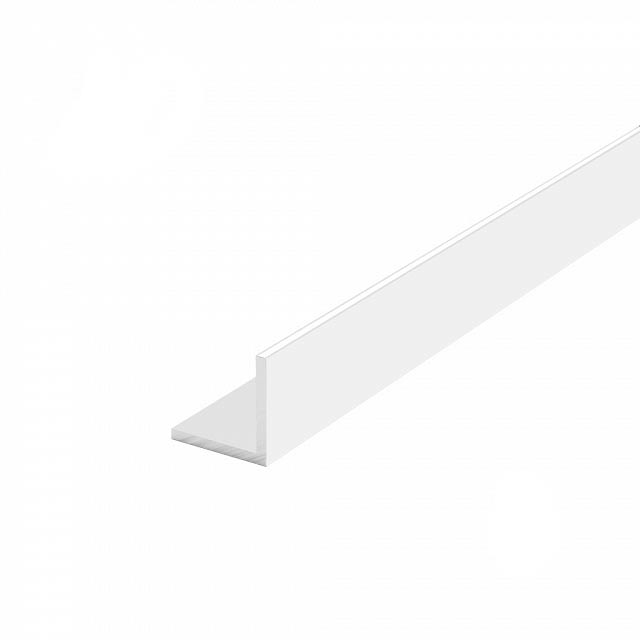 Уголок алюминиевый АЛЮПРО 15x15x1,5 мм 2710 мм белый