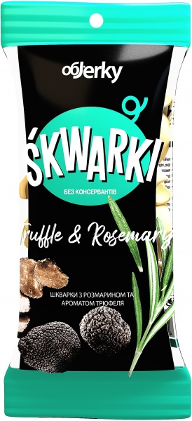 Шкварки ОбJerky Розмарин и аромат трюфеля 30 г