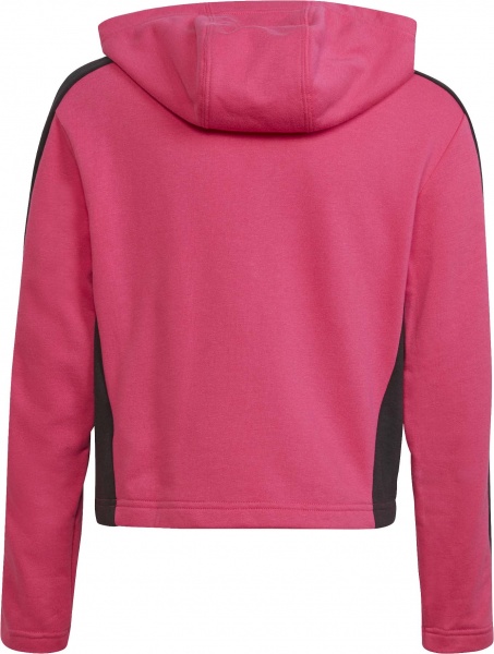 Спортивний костюм Adidas G HOODEDCROP TS GT6907 р. 152 чорний