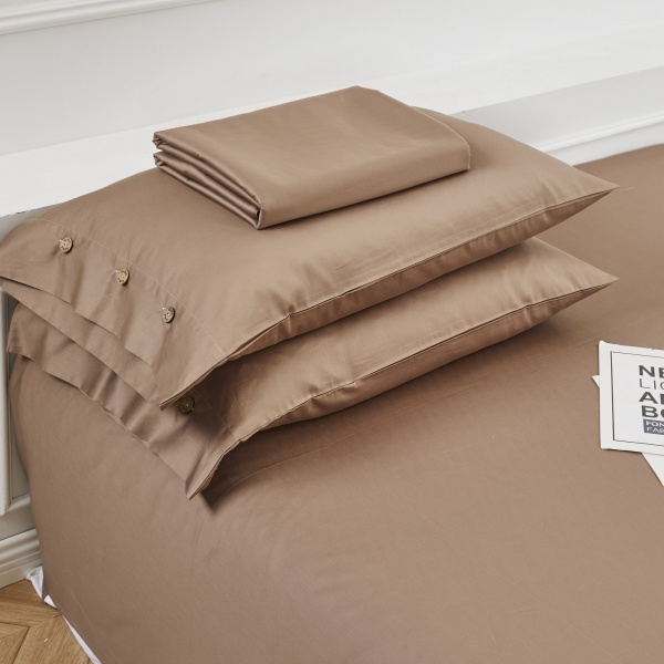 Комплект постільної білизни Solido 2 бежевий La Nuit 