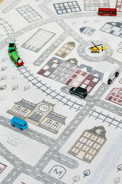 Килим Narma ULEJOE white 200x300 см двосторонній 