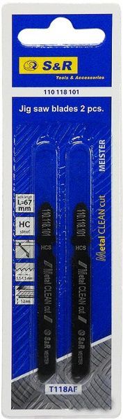 Пилочка для электролобзика S&R T118AF 2 шт.