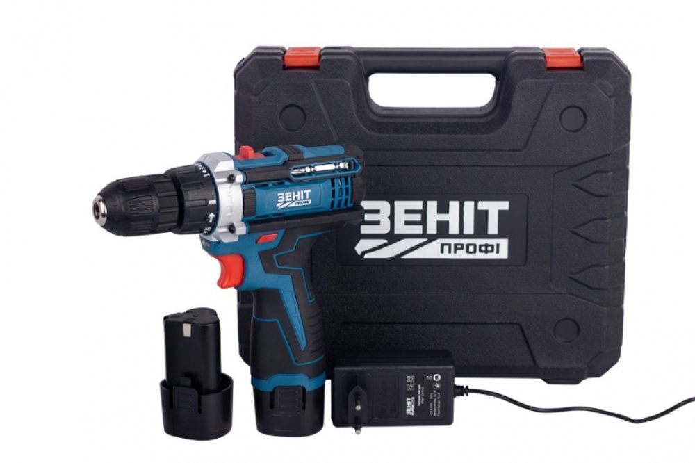 Шуруповерт акумуляторний Зеніт ЗПША-12/15 S2 853782