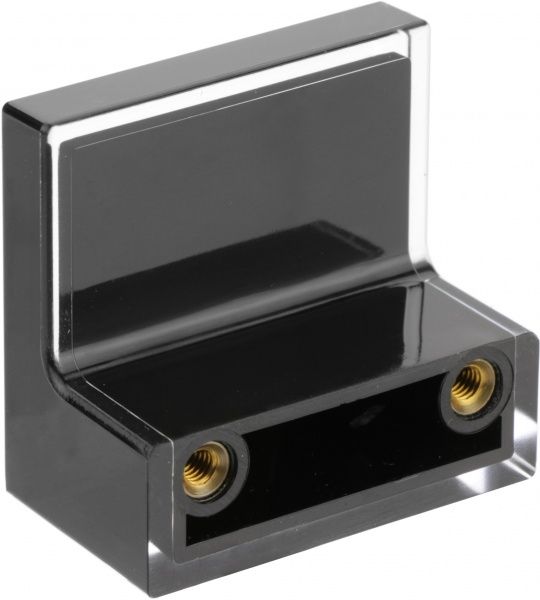 Меблева ручка 24 мм чорний Poliplast 0603TRAS/Bl