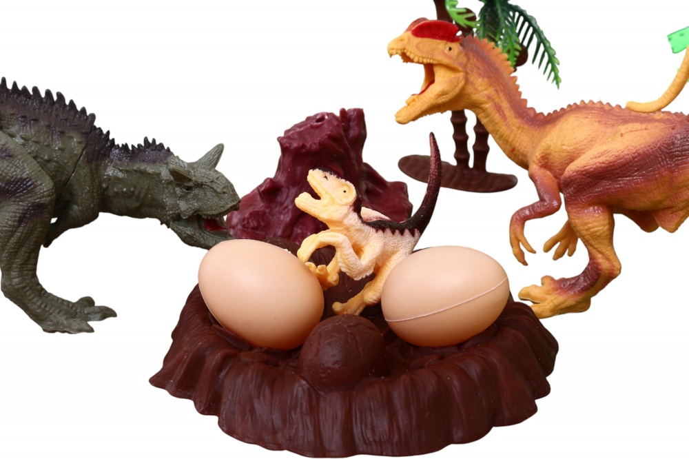 Ігровий набір PIXIE яйце динозаври 50 шт. 24х33 см пластик YX-DT02-1