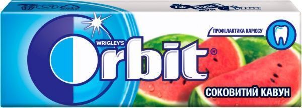 Жевательная резинка Orbit Сочная арбуз (0000042113270)  