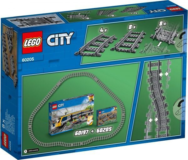 Конструктор LEGO City Рельсы 60205