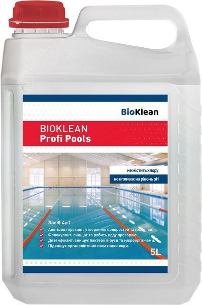Засіб для комплексної обробки води Profi Pools, 5 л BioKlean 