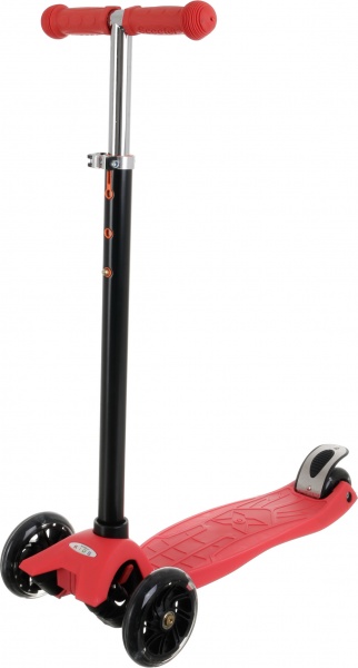 Самокат MaxxPro kids детский черный LS306/maxi/red 