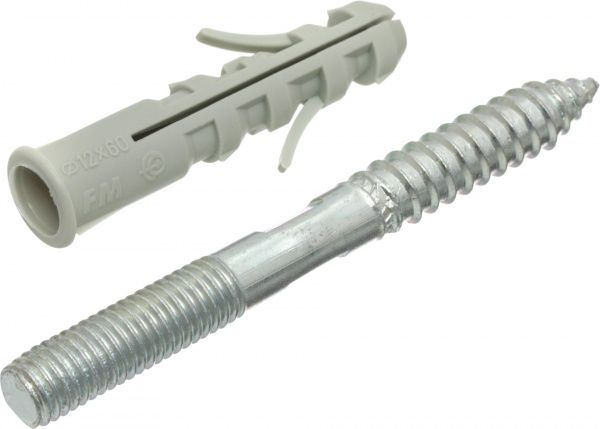 Крепления для умывальника к стене с эксцентриками и болтами 10x100 мм