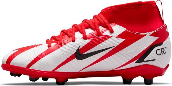 Бутси Nike JR SUPERFLY 8 CLUB CR7 FG/MG DB0926-600 р. US 4Y червоний