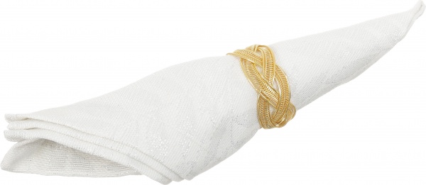 Набор колец для салфеток Golden Mistery 13х11х4,8 см 6 шт