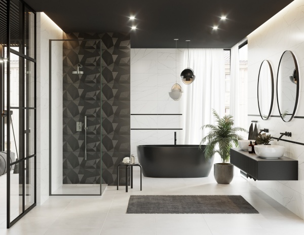 Плитка Ceramika Color Alesia White Rett CCR66-1 30x60 