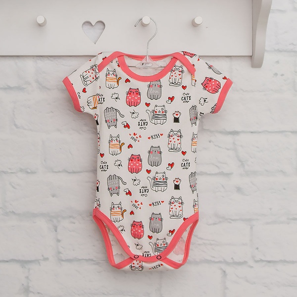 Боді дитяче для дівчинки Blanka Кіс-Кіс р.86 бежевий 110240 