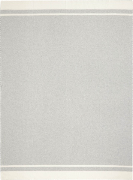 Плед Stripe nature 150x200 см світло-сірий Biederlack 