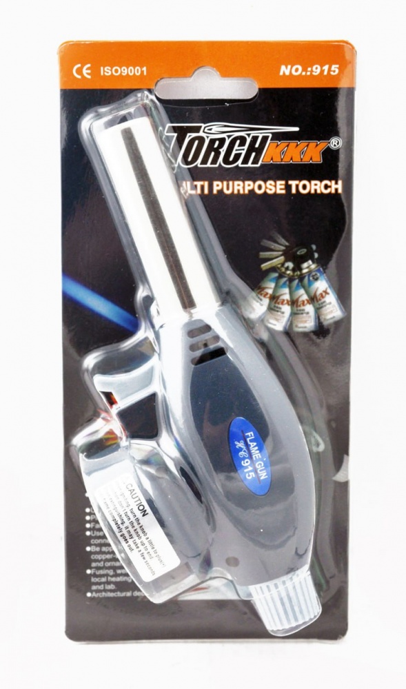 Горелка газовая KKK для газового баллона с пьезо поджогом арт.915