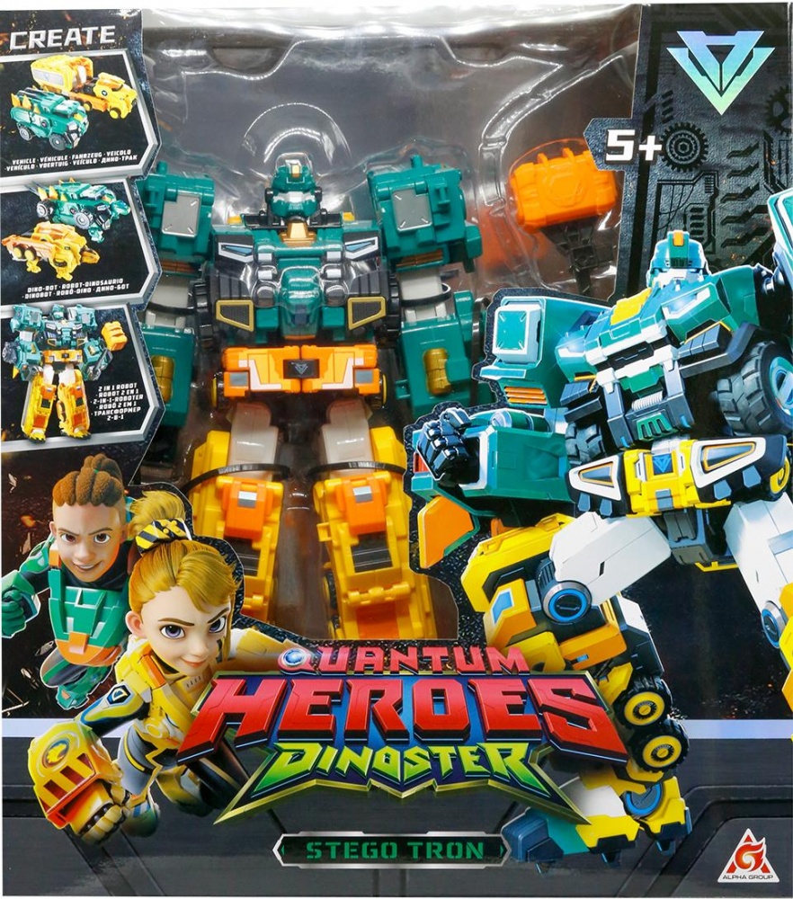 Игровой набор DINOSTER с роботом-трансформером Стего Трон EU580804