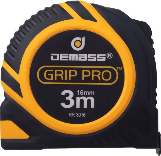 Рулетка Demass Grip Pro RR 3016 3 м x 16 мм