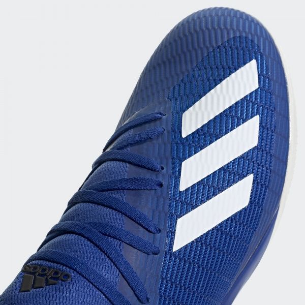 Бутсы Adidas X 19.3 IN EG7154 р. UK 9,5 синий