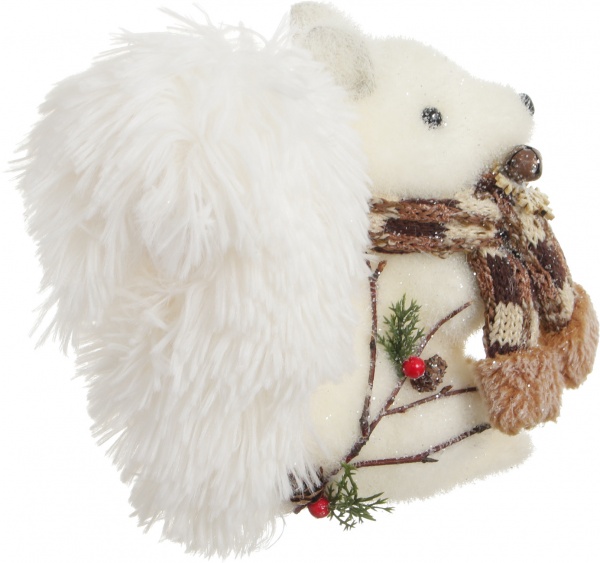 Декорация новогодняя Белка 8х19 см EPI-F90124-epic 