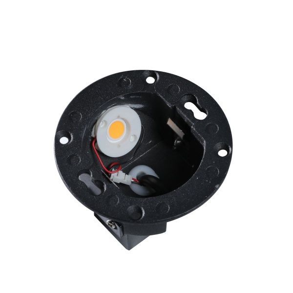 Підсвітка для сходів та фасаду Светкомплект LED ST 7954 3 Вт чорний 