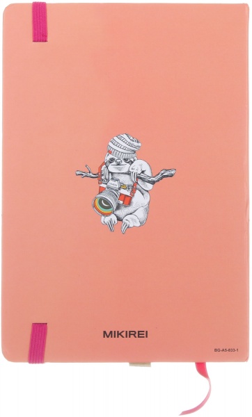 Книга для записей Ленивец-фотограф А5 96 листов