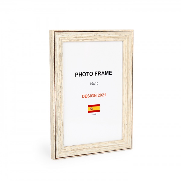 Рамка для фото 1 фото 10x15 см дерево світле 