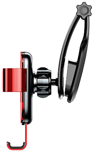 Тримач для телефона Metal Age Gravity Car Mount Red BASEUS SUYL-F09 червоний