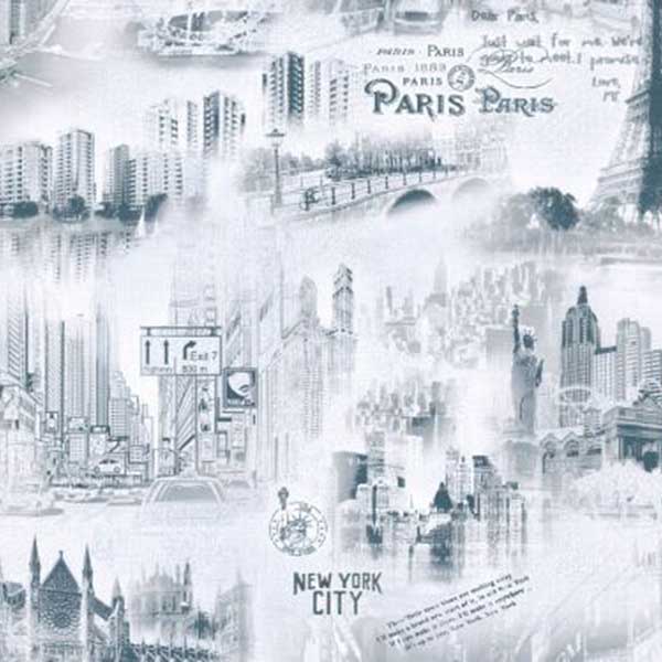 Шпалери дуплекс Слов'янські шпалери Gracia Сіті 5166-10 0,53x10,05 м 