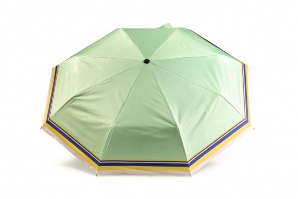 Зонт KRAGO umb-3-006 в полоску зеленый 