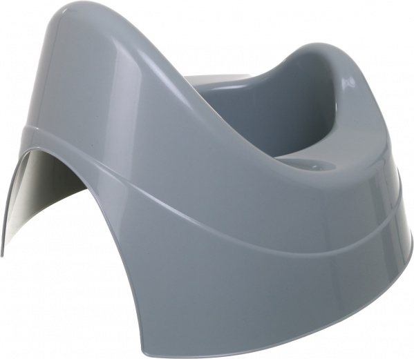 Горшок детский Bambinelli серый 29х29х22 см