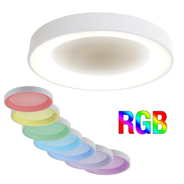 Світильник стельовий Victoria Lighting 50 Вт білий Cora/PL450 RGB white 
