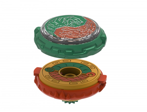 Дзиґа Infinity Nado VI серія Split Series Flaming Wind Dragon Tiger EU654145