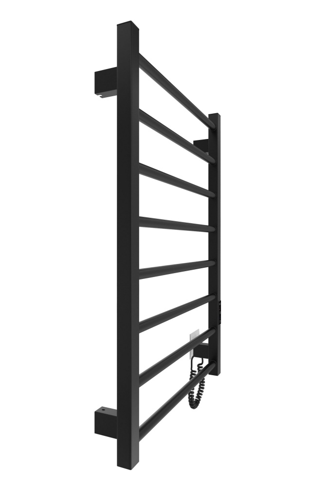 Полотенцесушитель электрический HYGGE FAMILY Leeds 770x530 черный мат