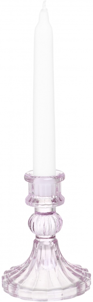 Подсвечник Glass 8х10,5 см фиолетовый CY060916 Sensio