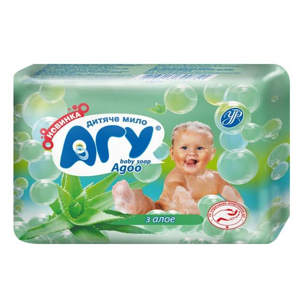 Мило дитяче Агу з алоє 4x75 г