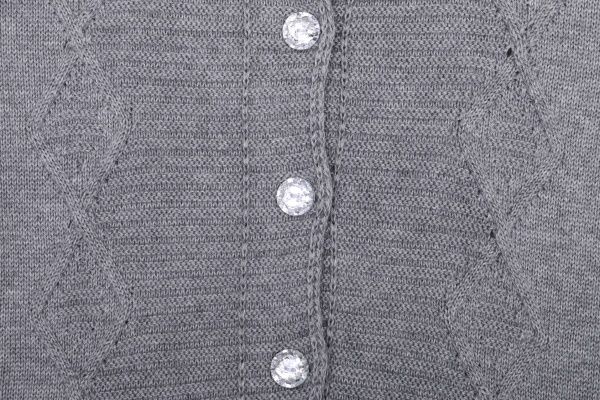 Жакет Галушко для девочки р.122 серый 5251 