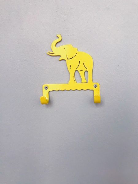 Гачки KR033-YY слон жовтий