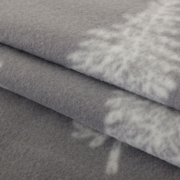 Плед NY Trees 125x150 см сірий Luna 