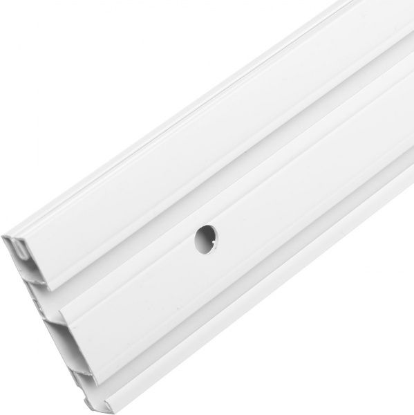 Карниз стельовий ОМіС ОМ2L подвійний набірний 180 см білий 