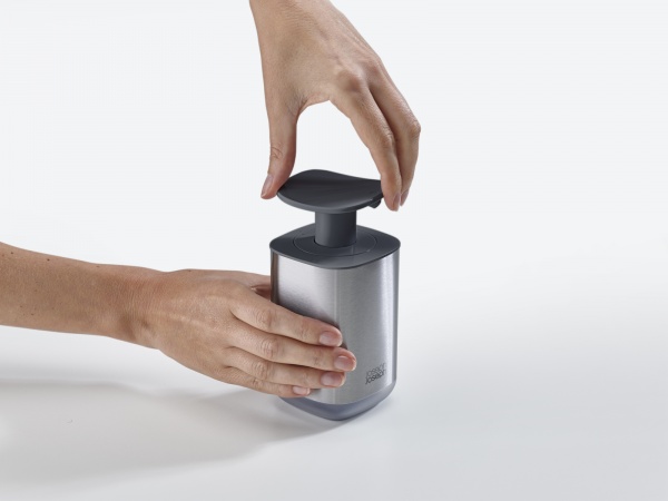 Дозатор для жидкого мыла Joseph Joseph пластик серый 1000987