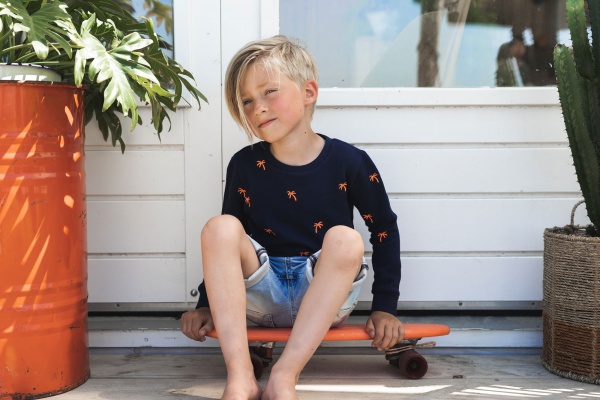 Свитшот для мальчика р.110 темно-синий V42882-37 