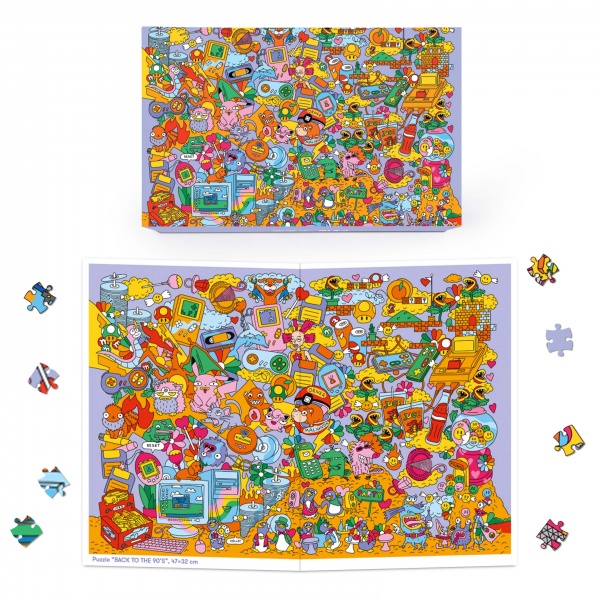 Пазлы Maliunok Серия 90-х Игры orner-1628