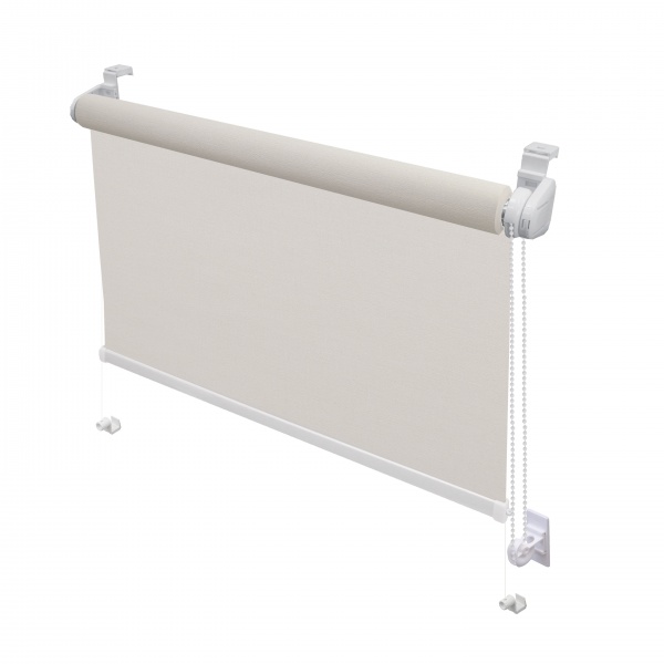 Ролета мини Gardinia Вена 57x160 см кремовая 