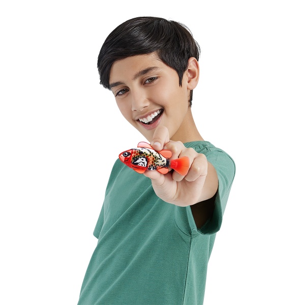 Игрушка интерактивная ROBO ALIVE S3 Роборибка (красная) 7191-1