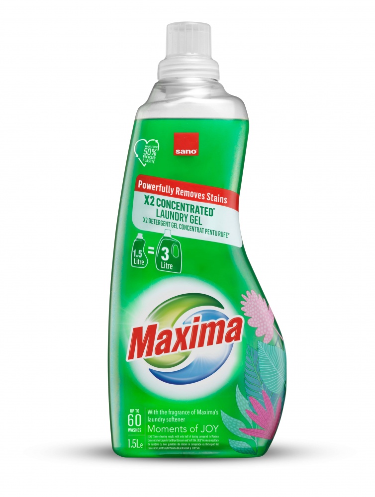 Гель для машинной стирки Sano Maxima Joy 1,5 л
