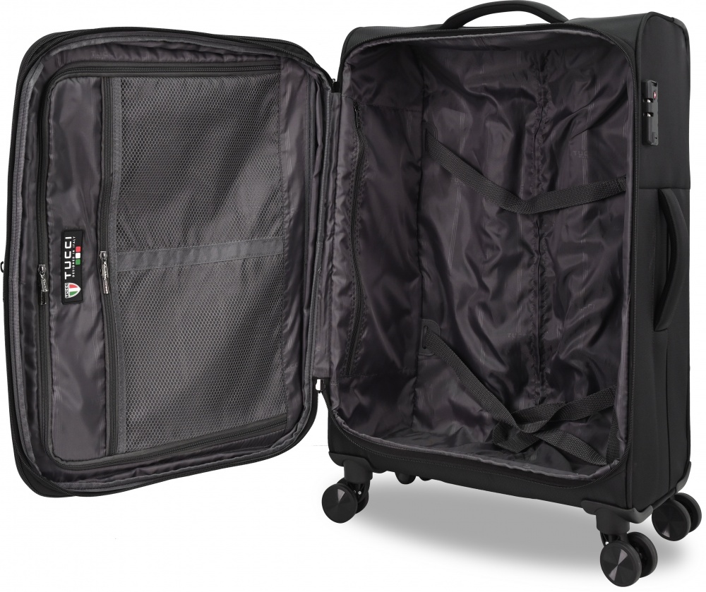 Валіза Tucci MS-3004R S 35 л чорний