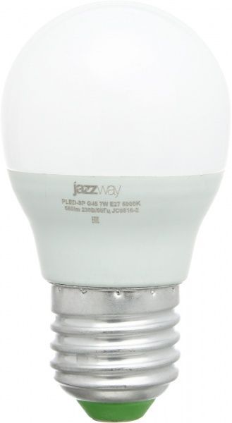 Лампа світлодіодна G45 7 Вт E27 5000 К 220-240 В