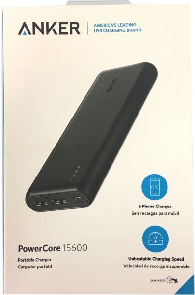Внешний аккумулятор (Powerbank) Anker 15600 mAh (A1252H11/A1252G11) PowerCore 