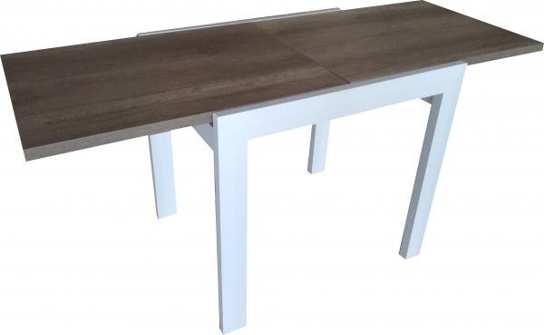 Стіл обідній СК білий/дуб корабельний 